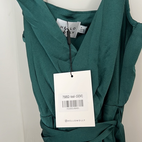 Hello Molly Green Midi Dress - Picture 3 of 3